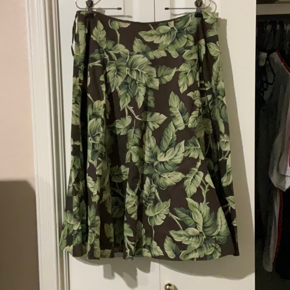 Jones New York Signature Foliage Skirt